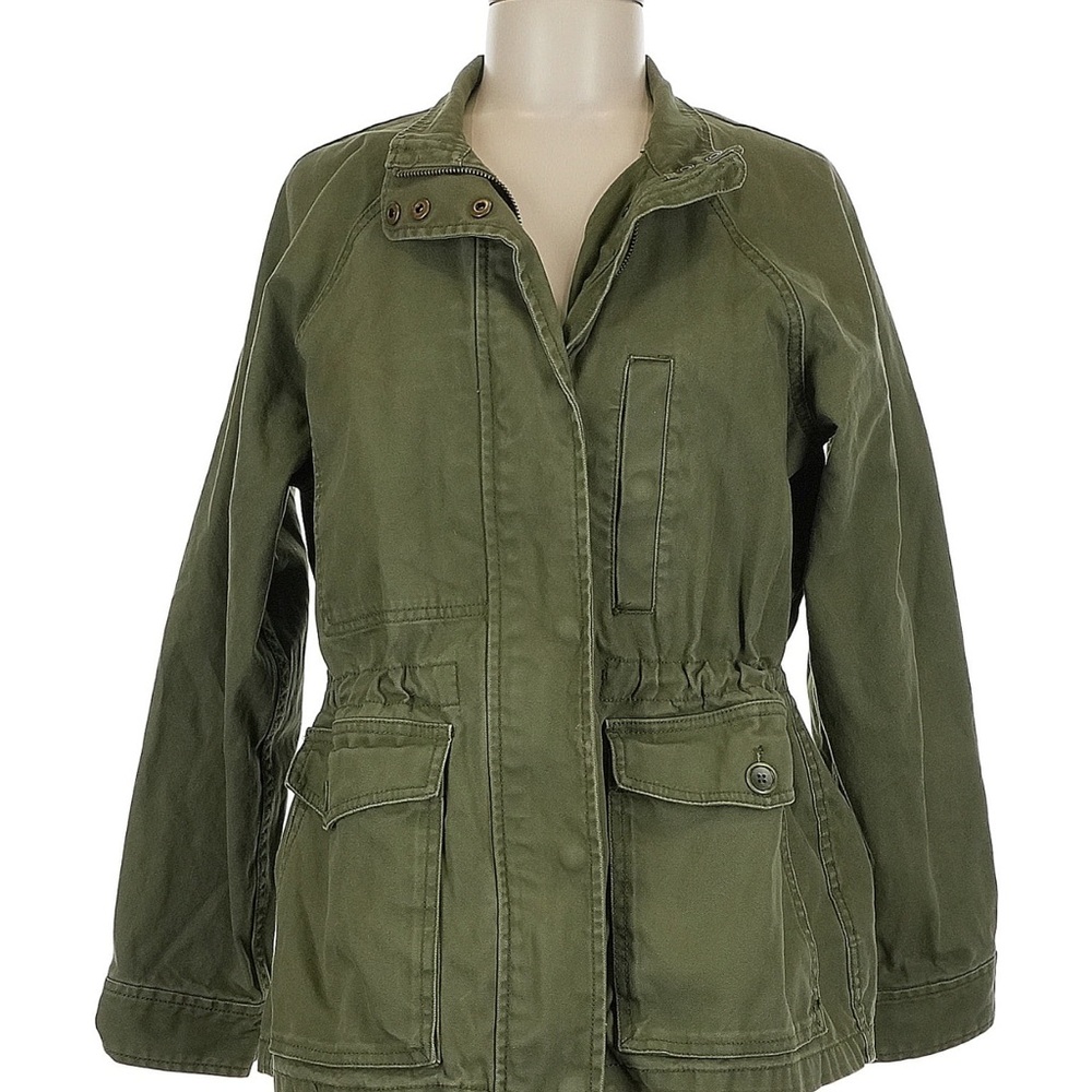 Madewell Utility Jacket in Army Green